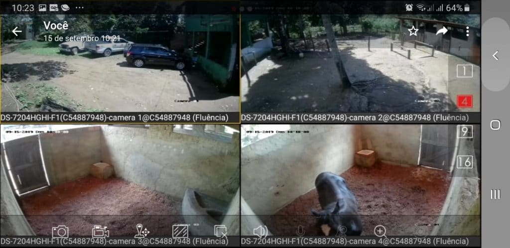 Video monitoramento do Haras Divinha